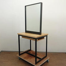 ビューティガレージ タフデザインプロダクト 天然木両面ドレッサーM104 ナチュラル