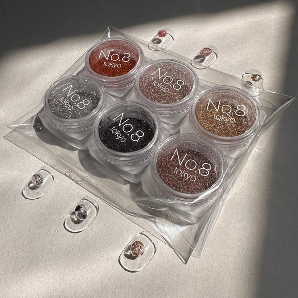 No.8 tokyo ニュアンスパウダー6色セット 1