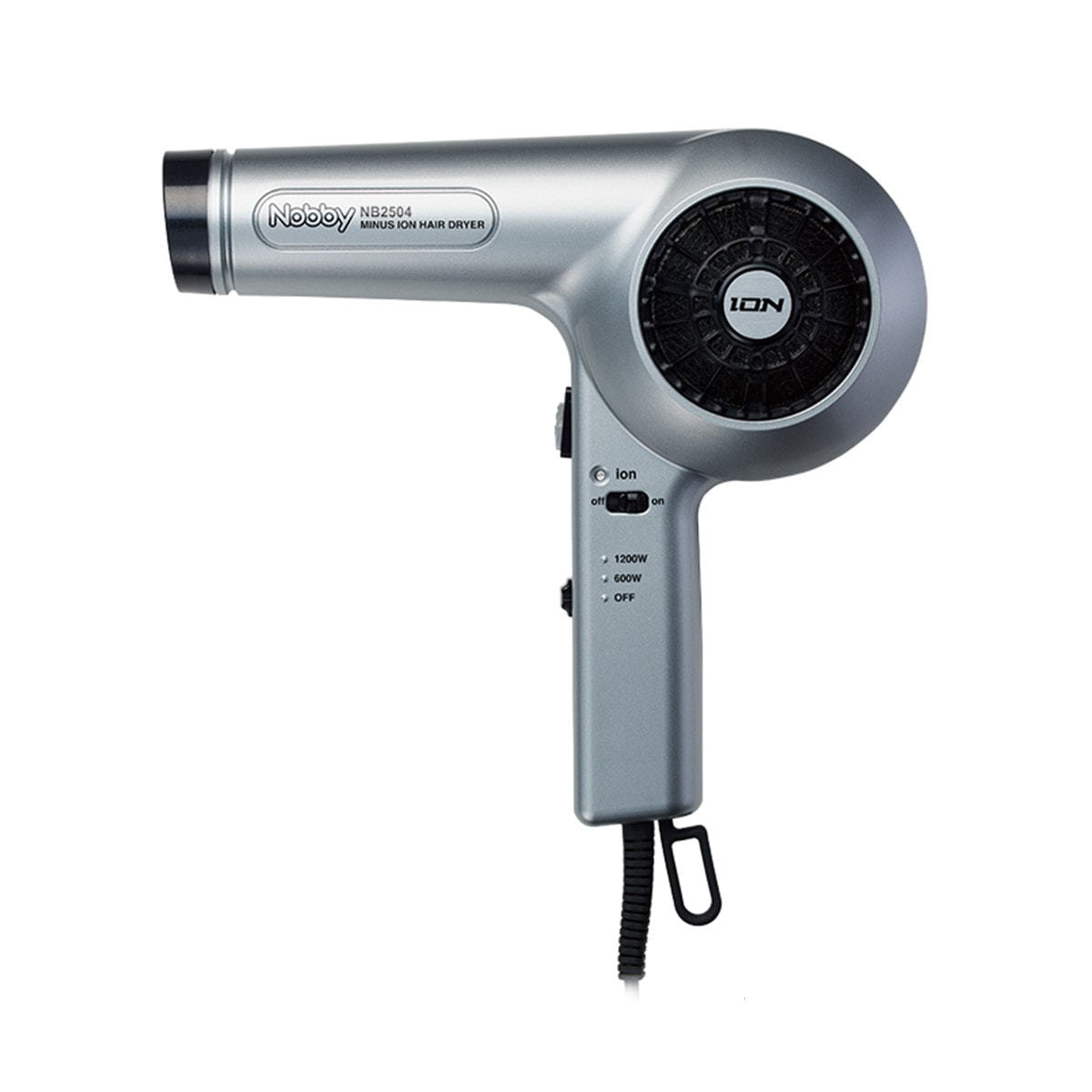 ノビィ NB2504 マイナスイオンヘアードライヤー シルバー（1200W）の卸・通販 | ビューティガレージ
