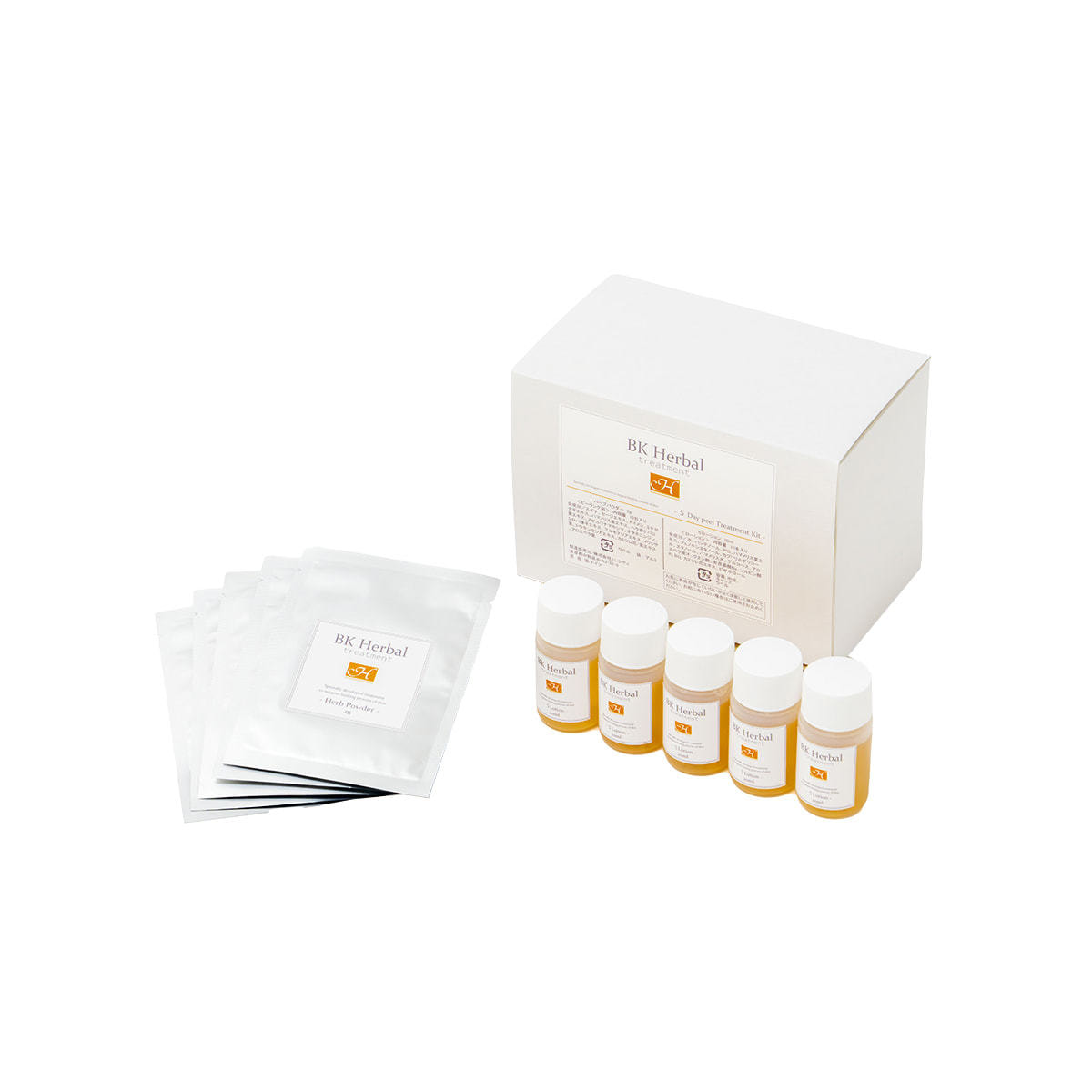 BKハーバル　ハーブピーリング　5dayピールキット（剥離あり） BKハーバルハーブピーリング5dayピールキット（剥離あり）