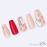 ツメキラ 【es】MEGU NAIL プロデュース MEGUハート RED ES-MGN-010 5