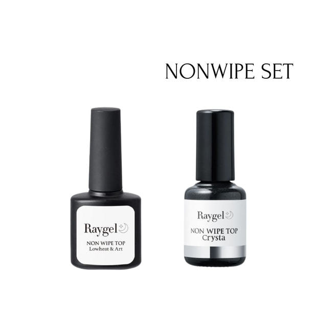 Raygel ノンワイプトップ Crysta（クリスタ）10g ＆ lowheat&art 15ml 1