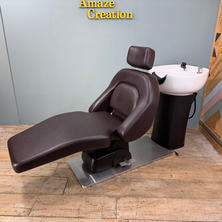 リラクゼーションシャンプーユニット RUBINO【DELUXE】（日本製水栓金具セット）