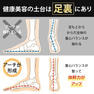 SALONwo（サロンヲ）フットサポーター 23-25cm 4
