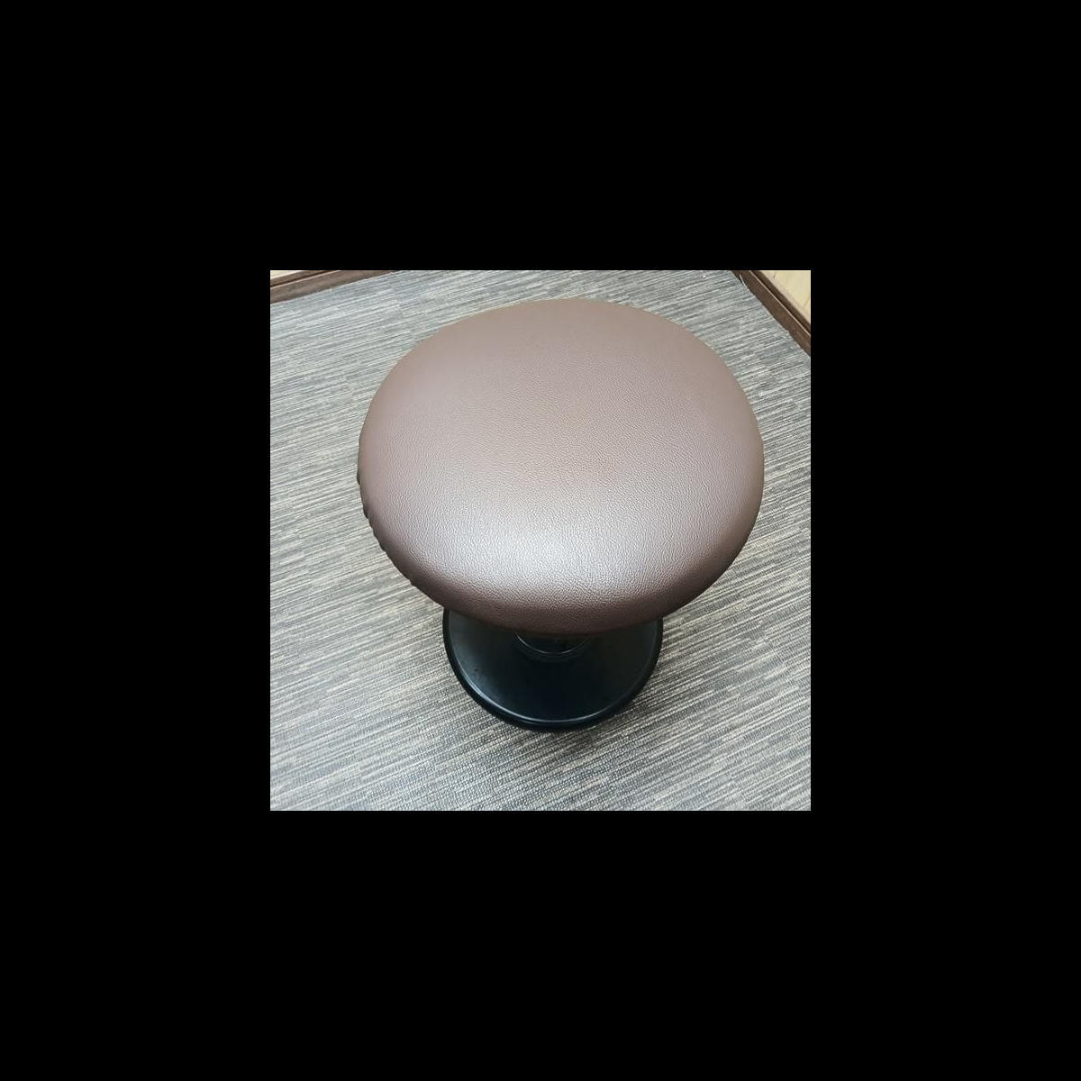 ビューティガレージ ヘッドスパスツール【スイング】 ダークブラウンの