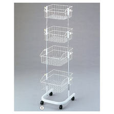 スキマ型4段エンドワゴン スキマ型4段エンドワゴン