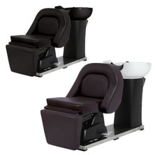 リラクゼーションシャンプーユニット RUBINO Ⅱ【BASIC-R】(陶器新型カービングモデル/日本製水栓金具)