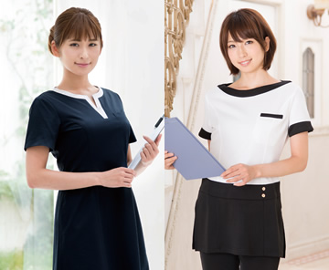 脱毛サロン 銀座カラー 制服 エステサロン （エステユニフォーム