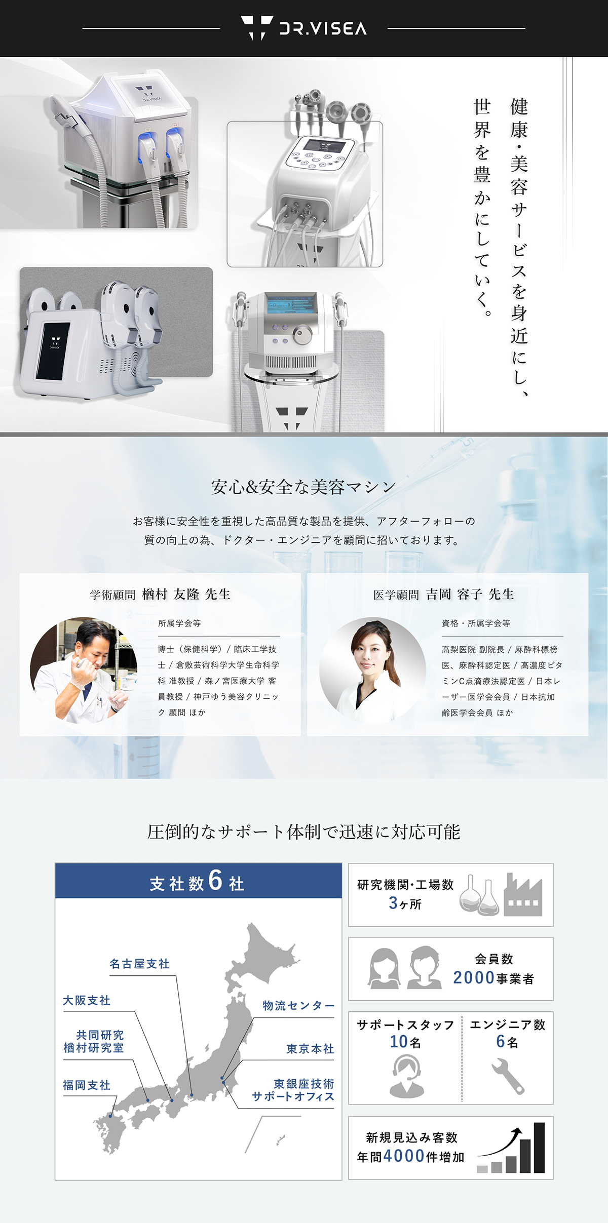 DR.VISEA（ドクタービセア）の商品の卸・通販 | ビューティガレージ