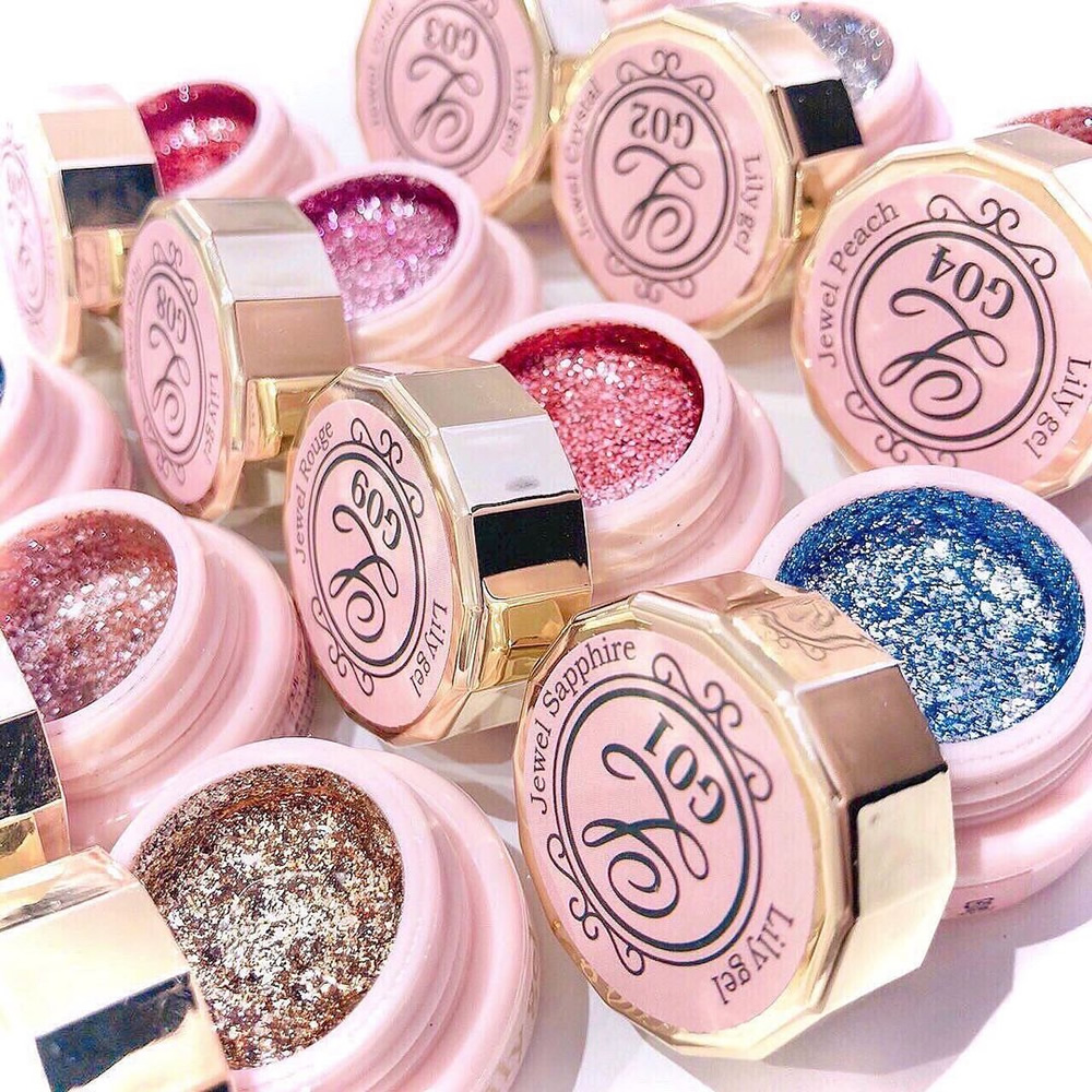 新品or未使用に近い リリージェル リリージェル Lily gel カラージェル きらめきシリーズ 全10色