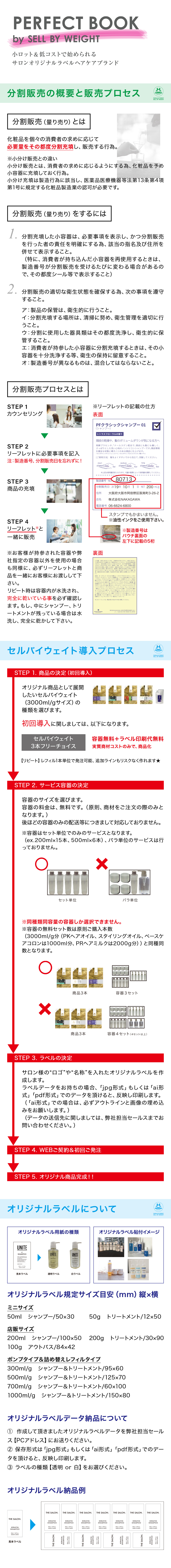 セルバイウェイト PFクラシックシャンプー01 1000ml×3の卸・通販